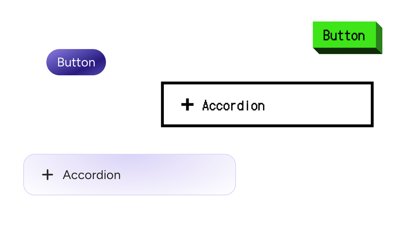Screenshot of marvimarvv's storybook with the component library